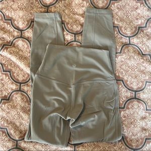 Lululemon Align Leggings Dark Chrome 25”